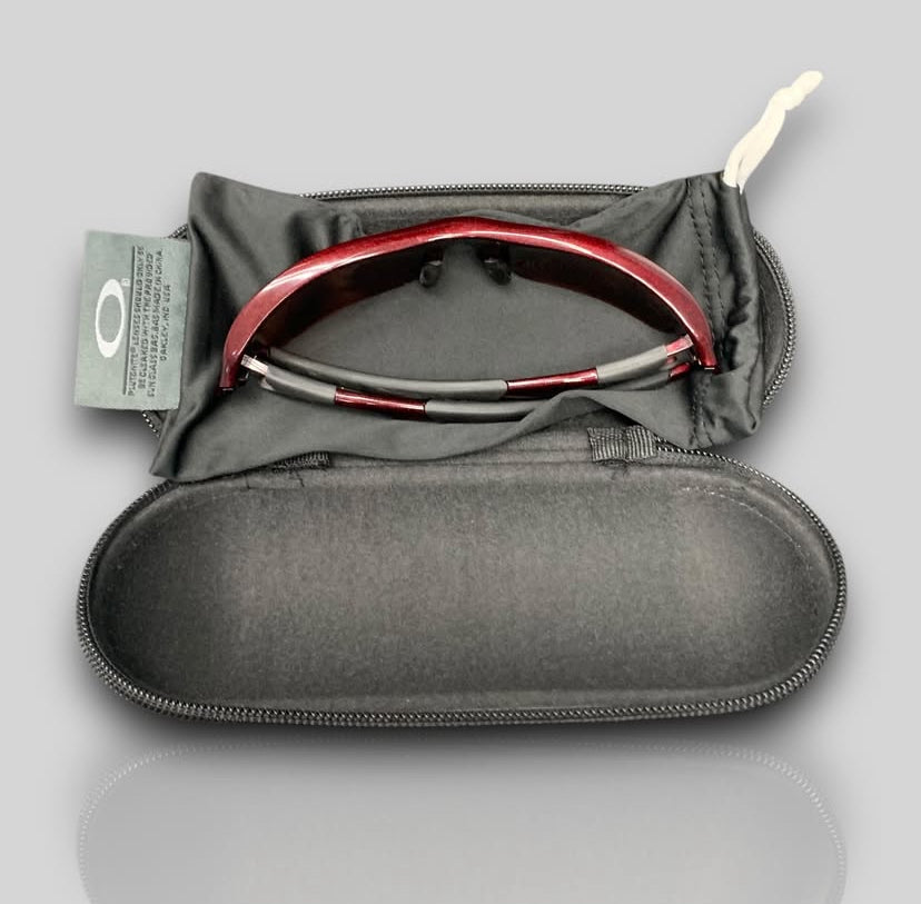 Óculos Oakley Flak Red Metalic