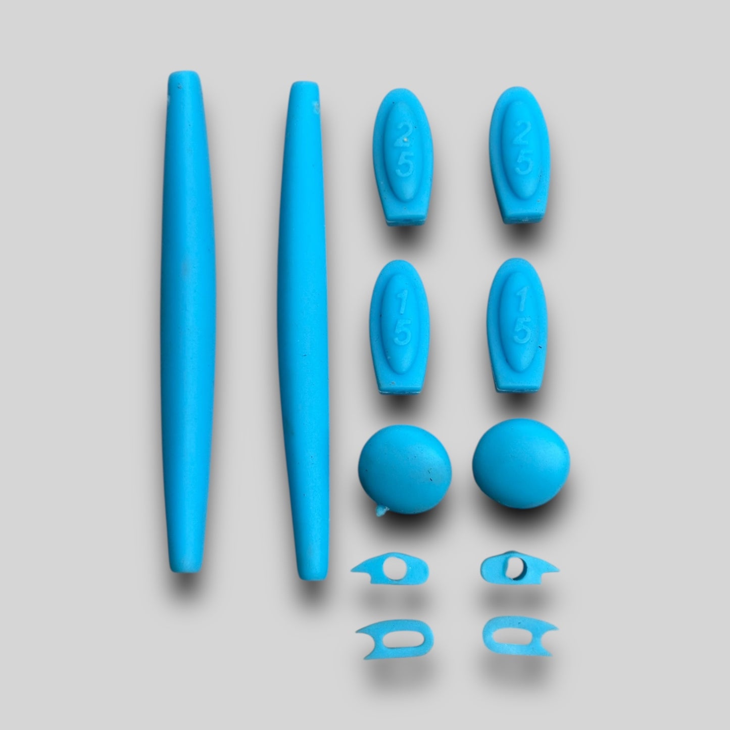 Kit de borracha Romeo 1 (Azul Claro)