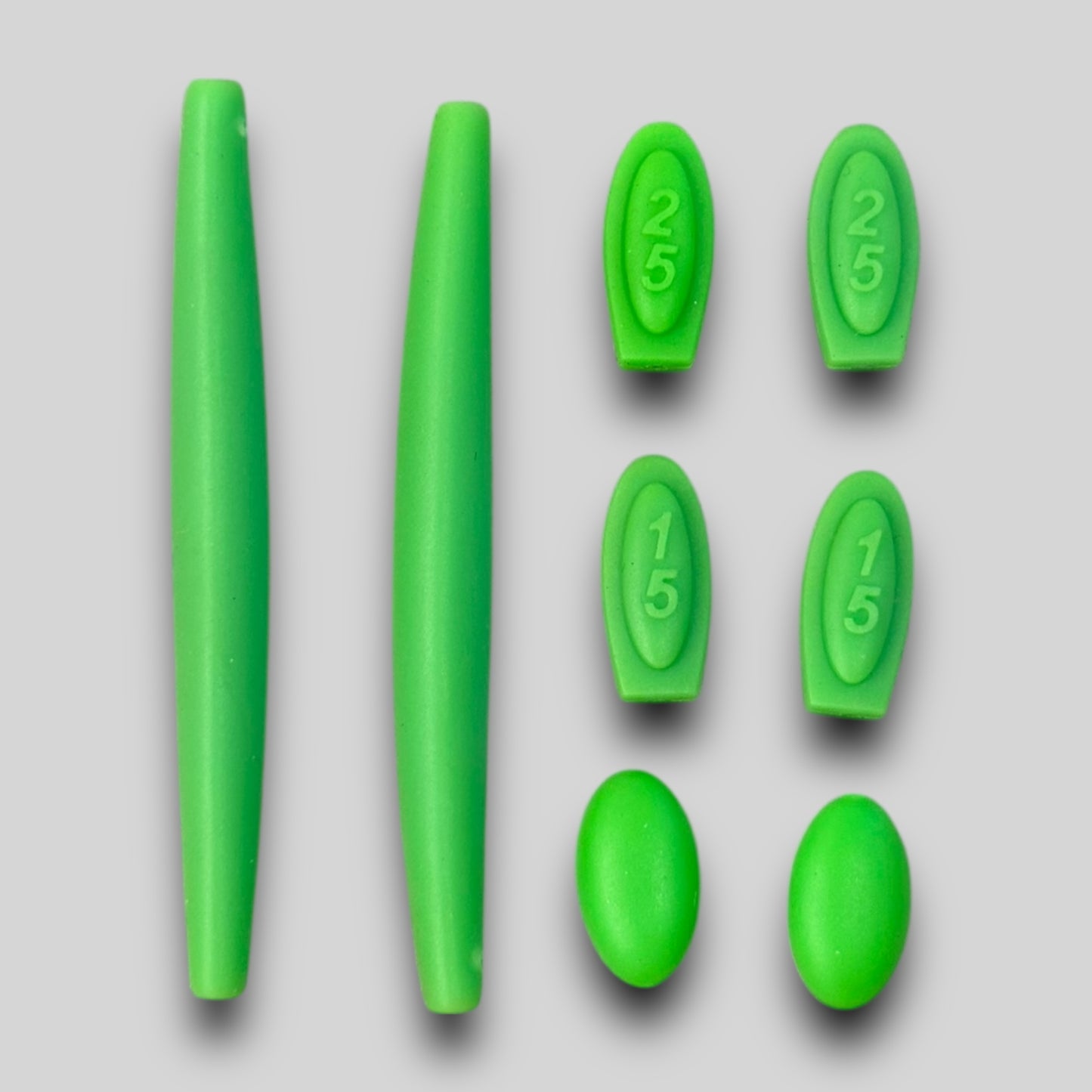 Kit de borracha Mars (Verde)