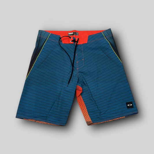 Boardshort Geometric Moroccan Blue