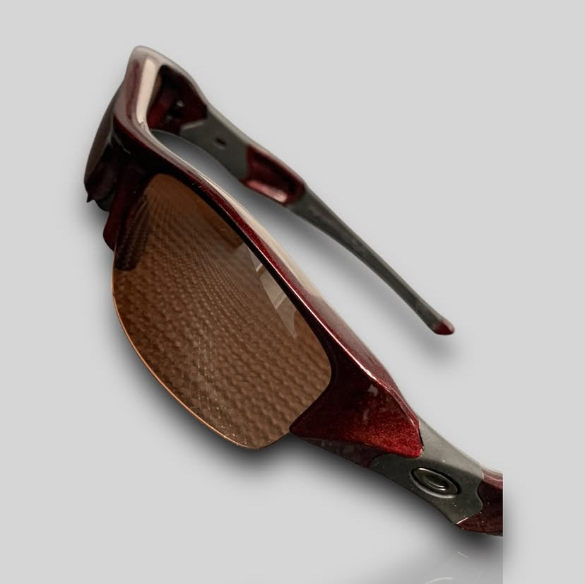 Óculos Oakley Flak Red Metalic