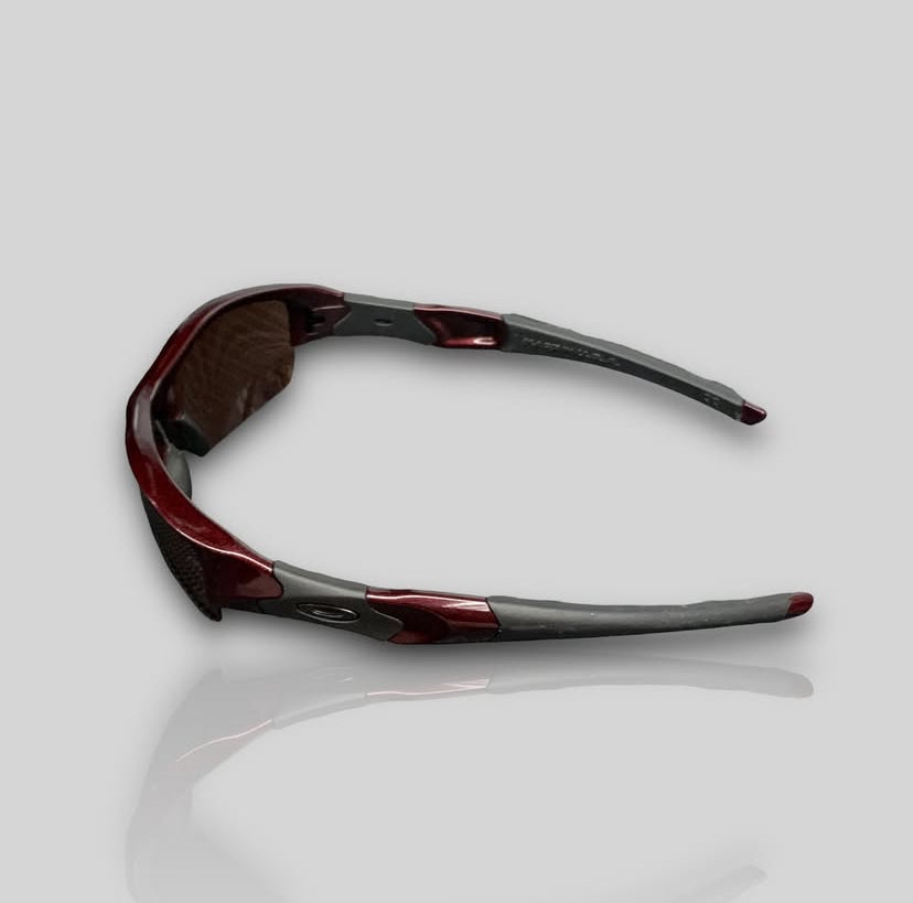 Óculos Oakley Flak Red Metalic