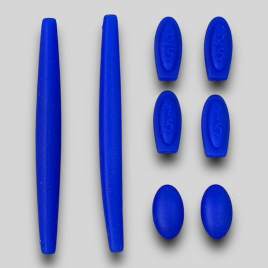 Kit de borracha Mars (Azul)