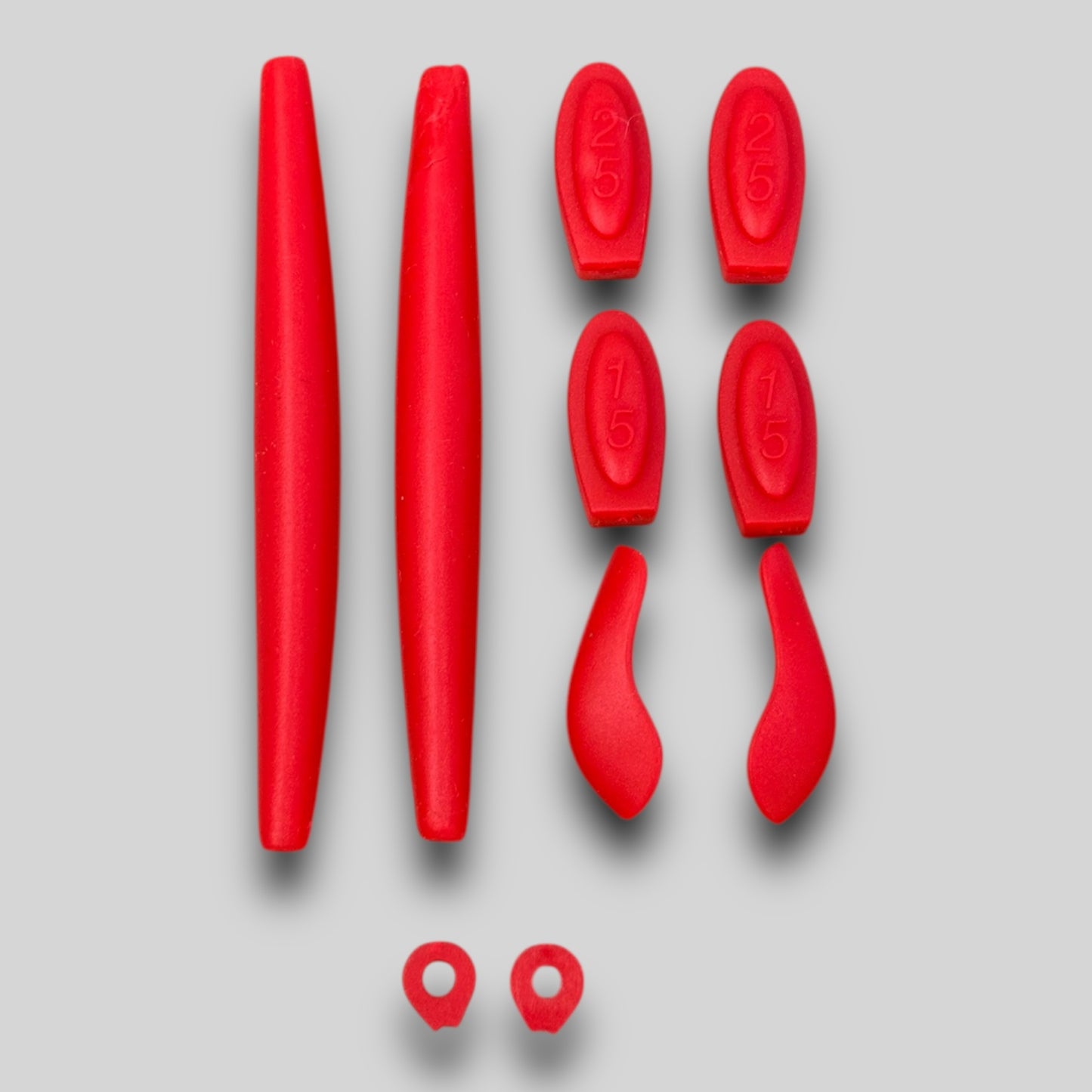 Kit Borracha Double X e Juliet (Vermelho)