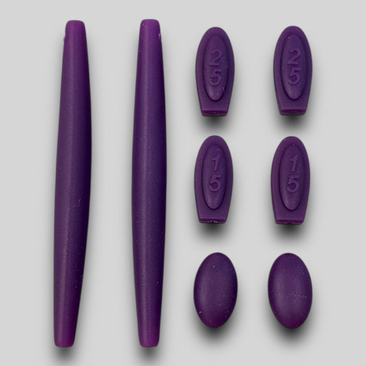 Kit de borracha Mars (Roxo)